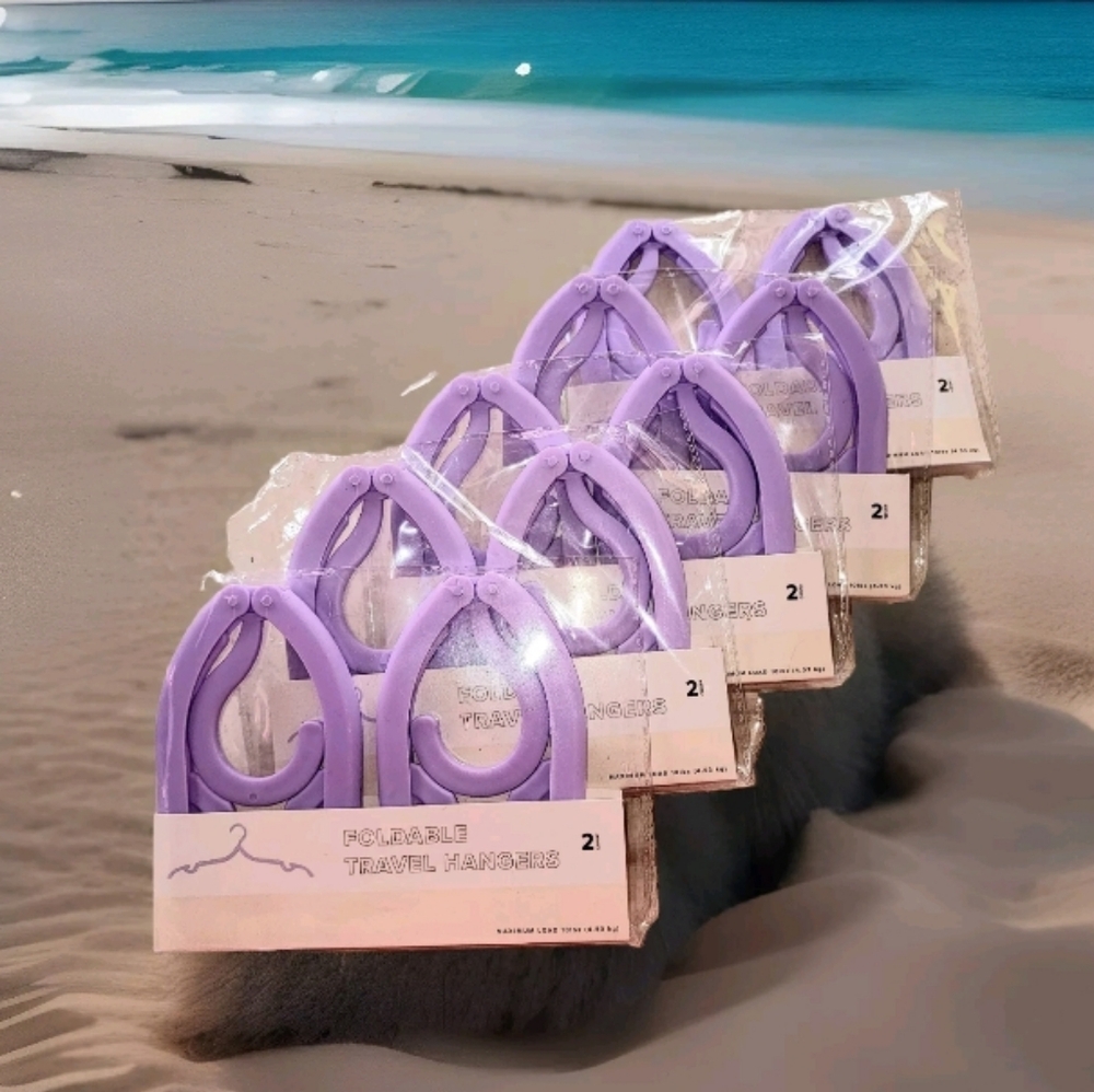 10 Cruise Folding Hangers Travel Kids Children Baby Adult 2pk Of 5